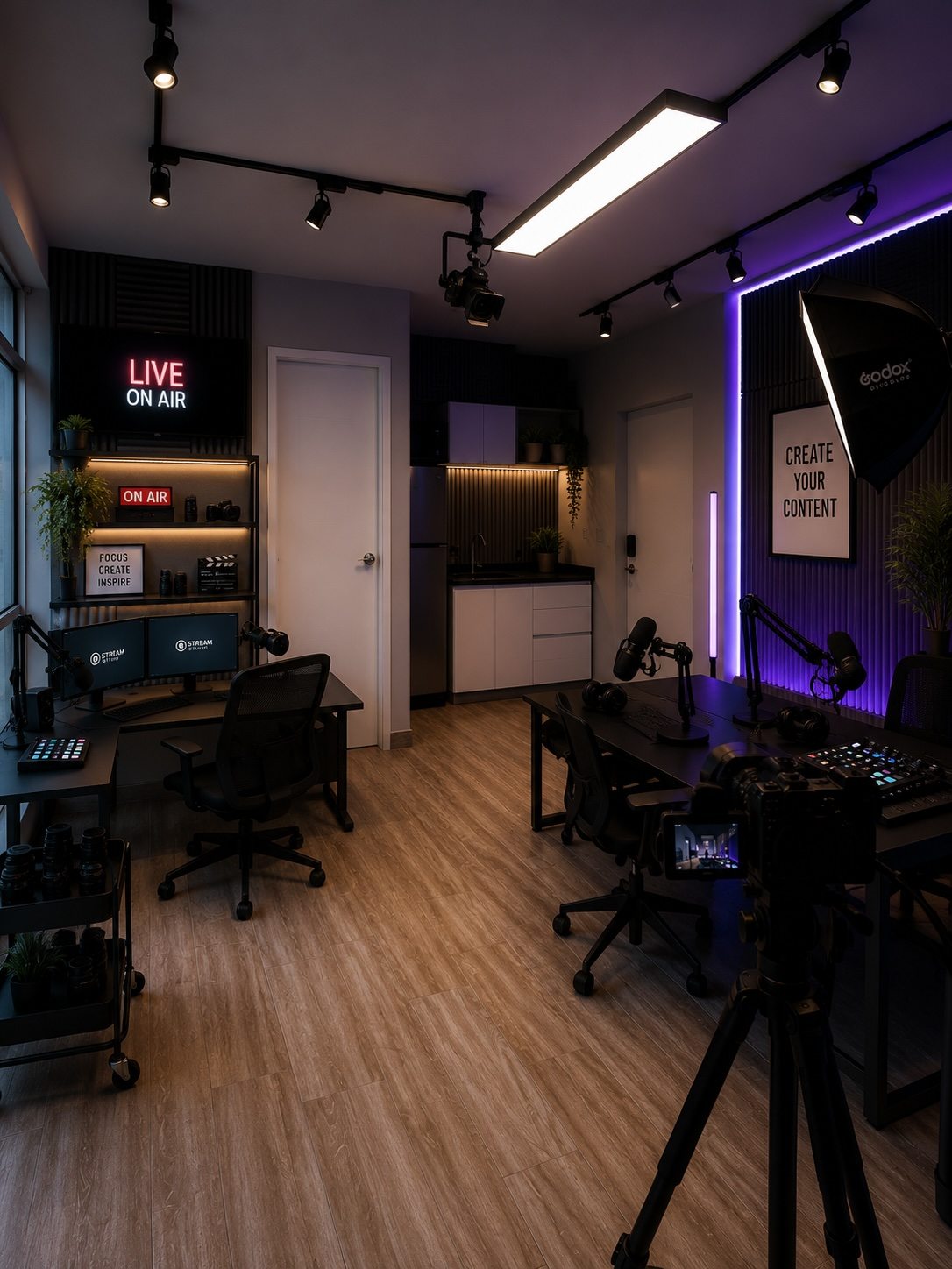 Estudio 1 convertido en estudio de streaming